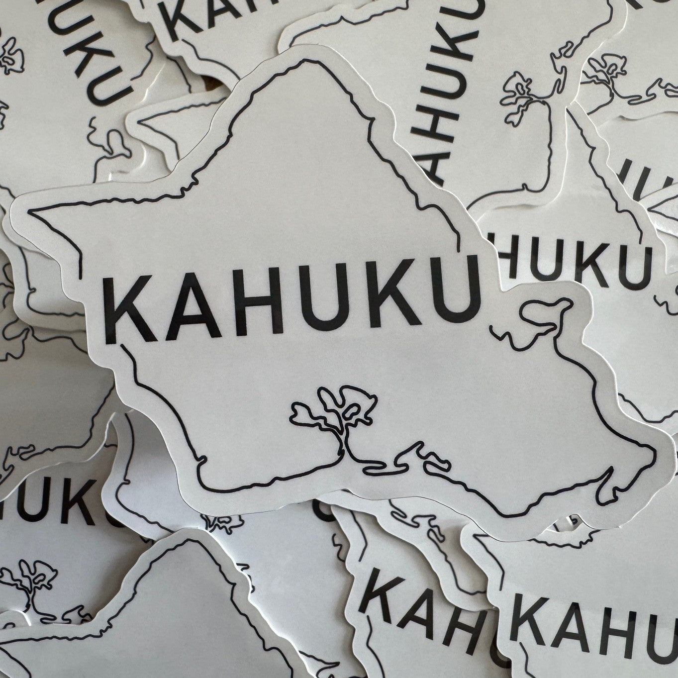 Oahu Town Series Stickers - Kahuku