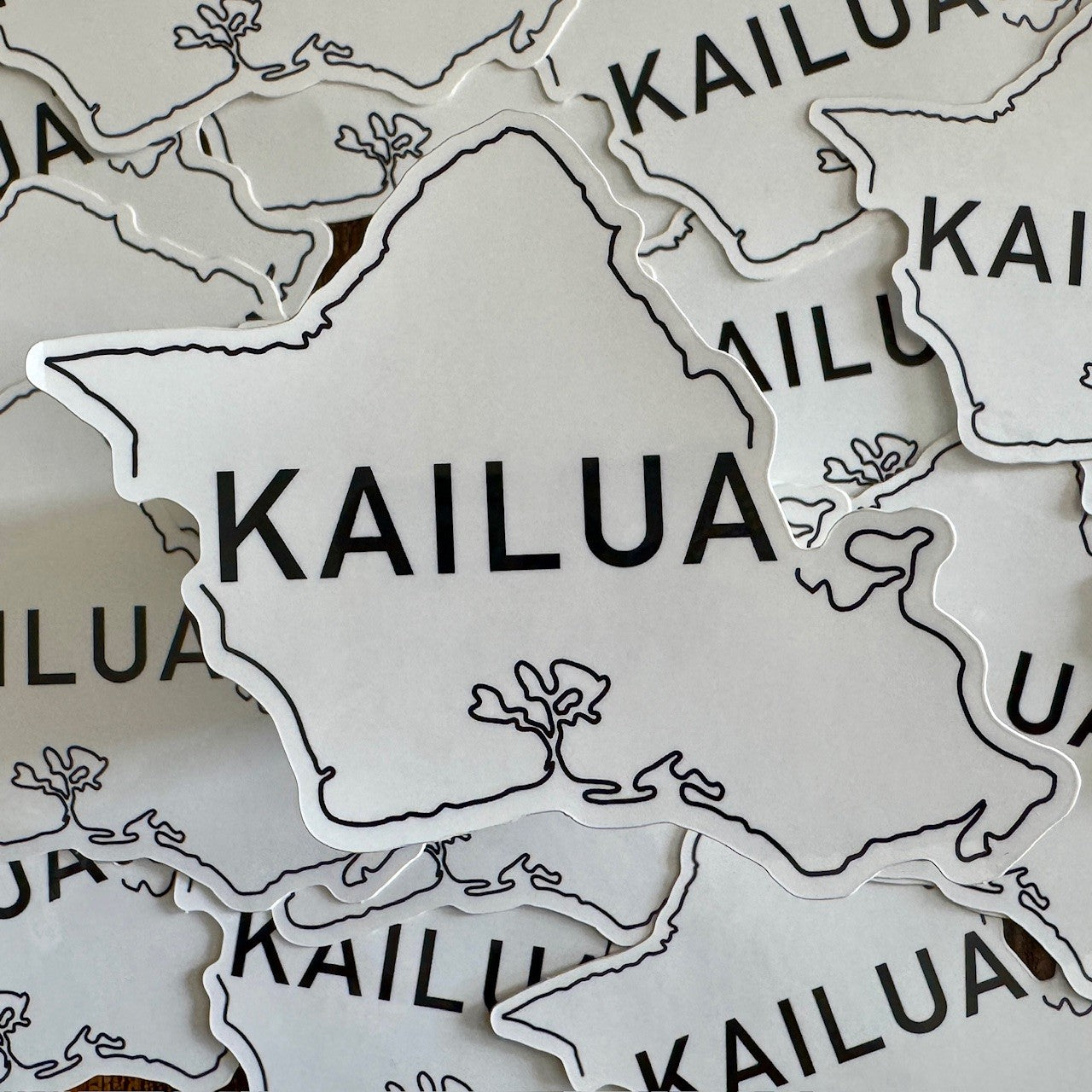 Oahu Town Series Stickers - Kailua