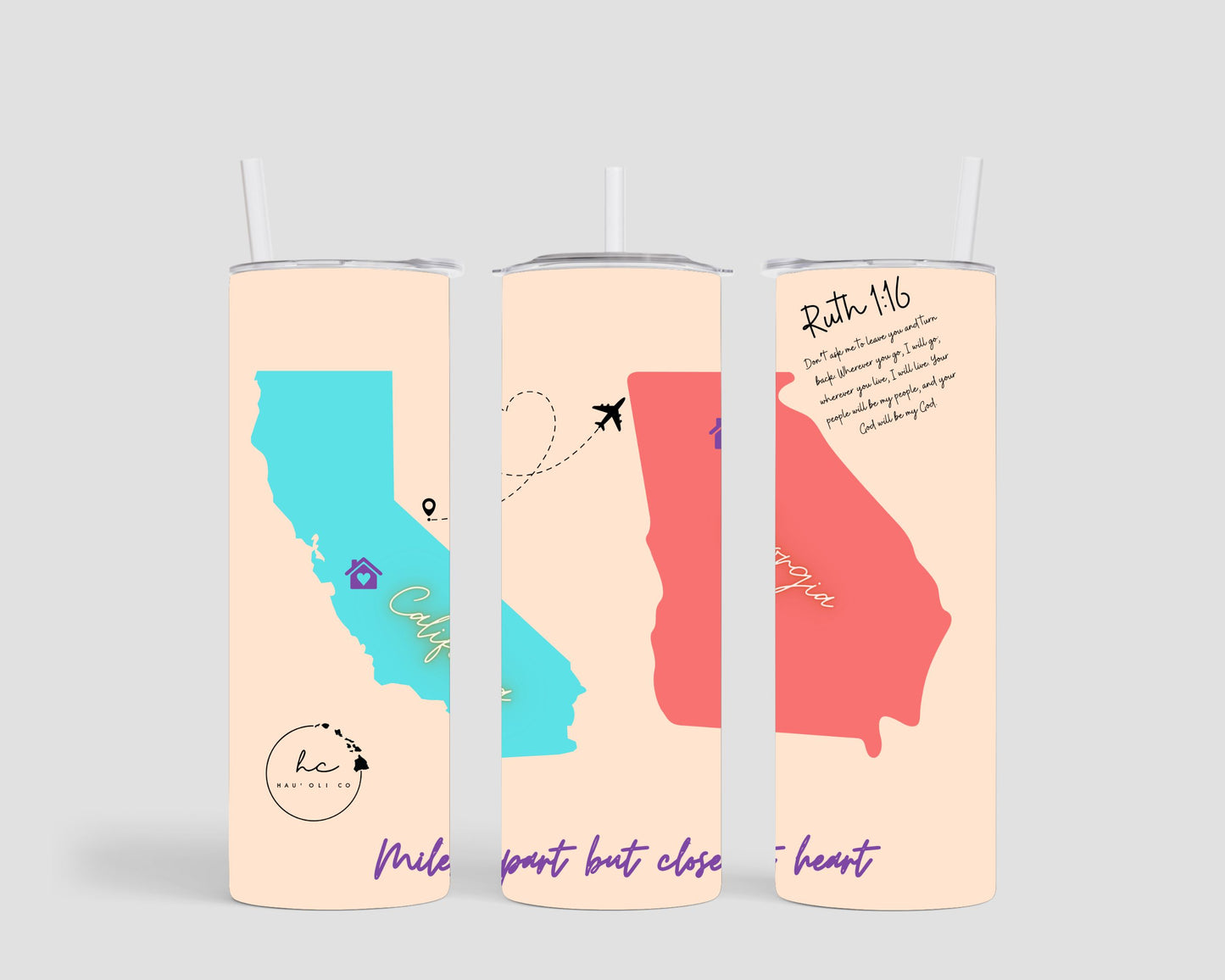20 oz. Miles Apart - CUSTOM ORDER