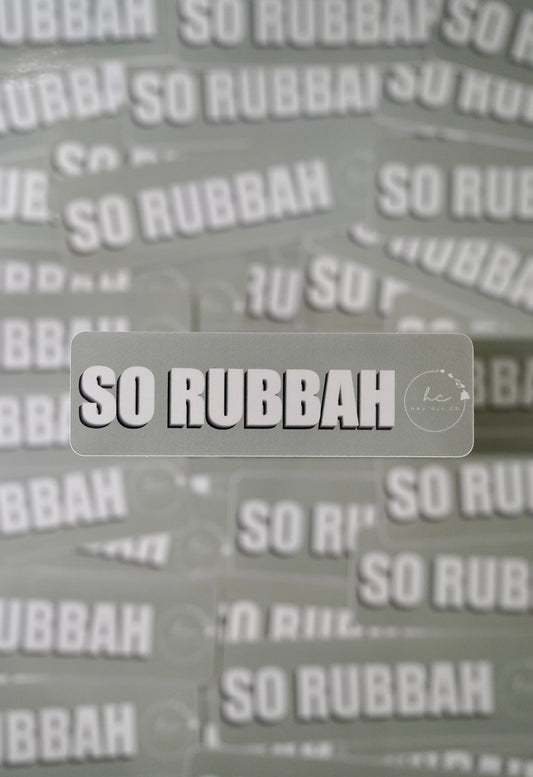 O'hana Signature Series Stickers - So Rubah