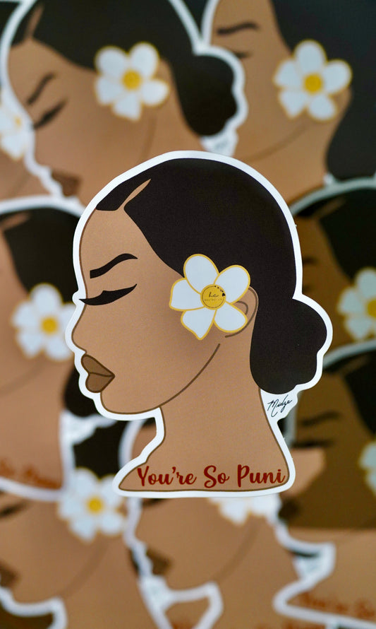O'hana Signature Series Stickers - Hawaiian Wahine