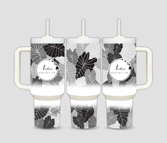 40 oz. Handled Kalo Leaf