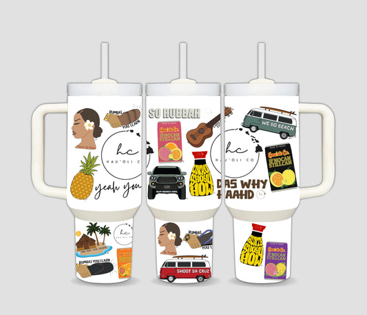 40 oz. Handled Local Stickers