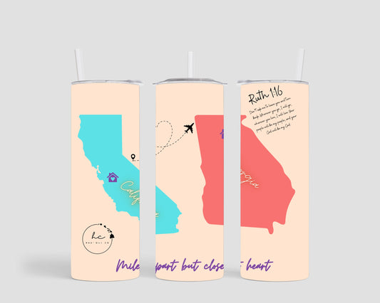 20 oz. Miles Apart - CUSTOM ORDER